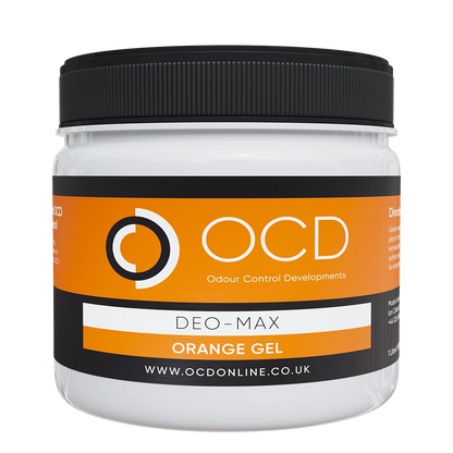 Jar of OCD Deo-Max Orange Gel
