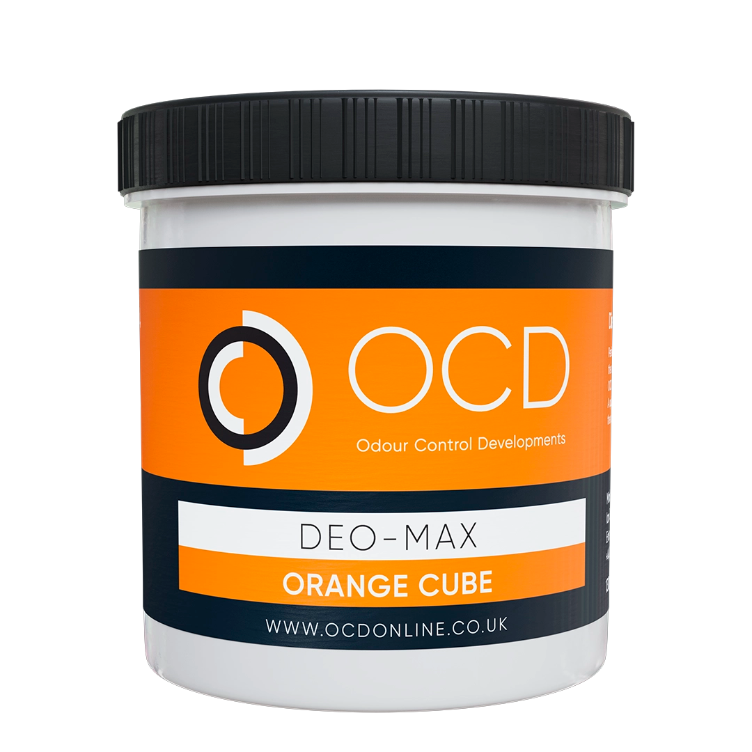 Container of OCD Deo-Max Orange Cube