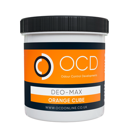 Container of OCD Deo-Max Orange Cube
